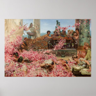 The Roses of Heliogabalus Sir Lawrence Alma-Tadema Poster
