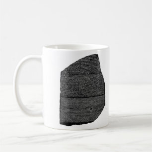 The Rosetta Stone Egyptian Granodiorite Stele Coffee Mug