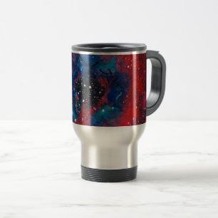 The Rosette Nebula travel mug