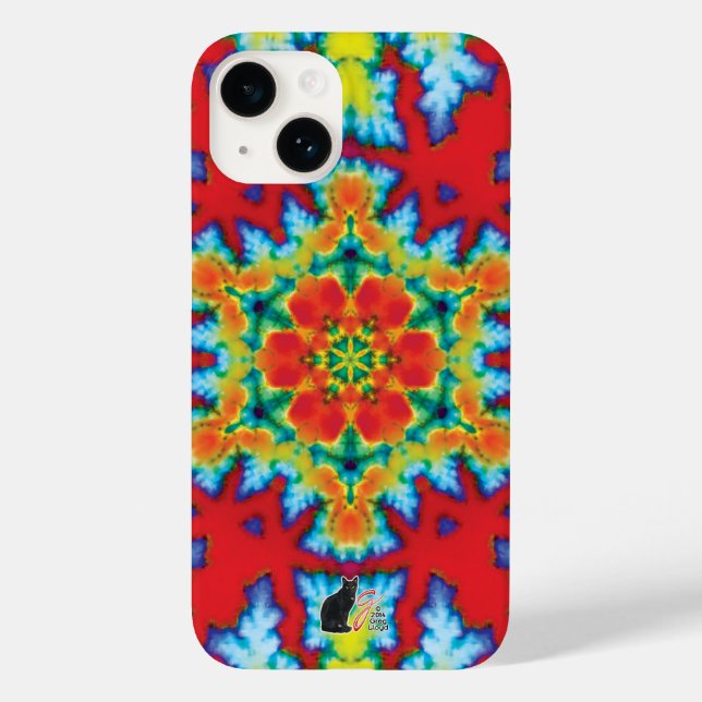 The Rosey Kaleidoscope Case-Mate iPhone Case (Back)