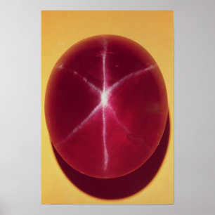 The 'Rosser Reeves' Star Ruby Poster