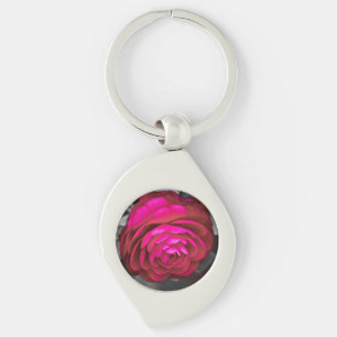 The Rosy Camellia  Key Ring