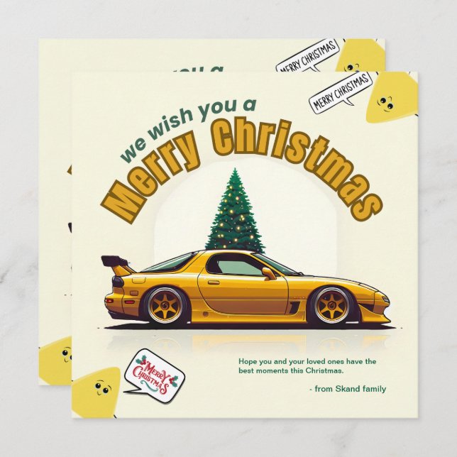 The Rotary Masterpiece Christmas Holiday Card (Front/Back)