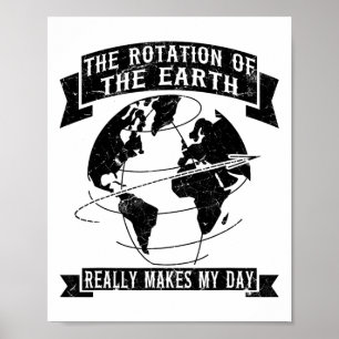 The Rotation Of The Earth Really Makes My Day1  Poster