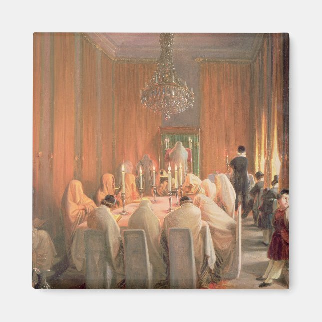 The Rothschild Family at Prayer Magnet (Front)