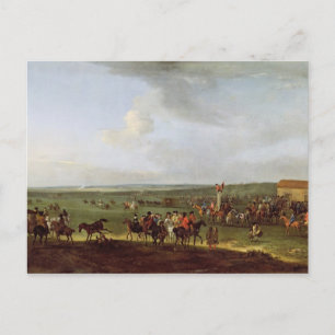 The Round Course at Newmarket, Preparing for the K Postcard