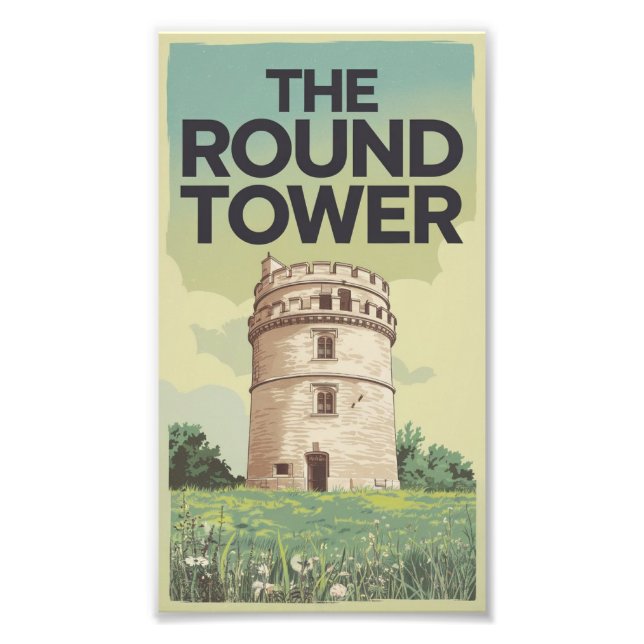 the round tower poster (Front)