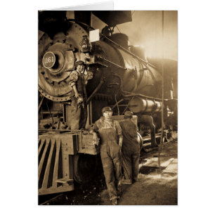 The Roundhouse Rosies of World War I Vintage