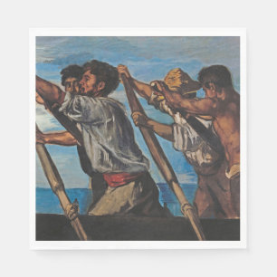 The Rowers (by Hans von Marées) Napkin