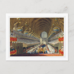 The Royal Banquet, First Course, from an album cel Postcard