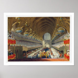 The Royal Banquet, First Course, from an album cel Poster