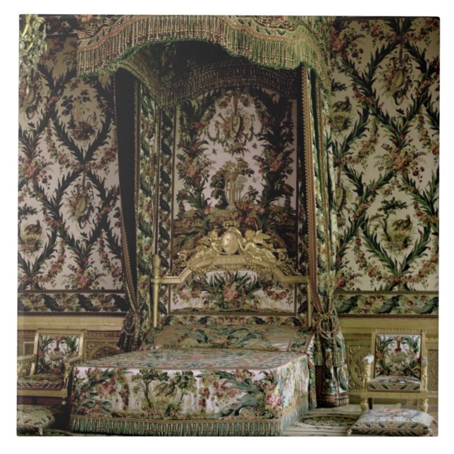 The Royal Bed, probably 18th century (photo) Tile (Front)