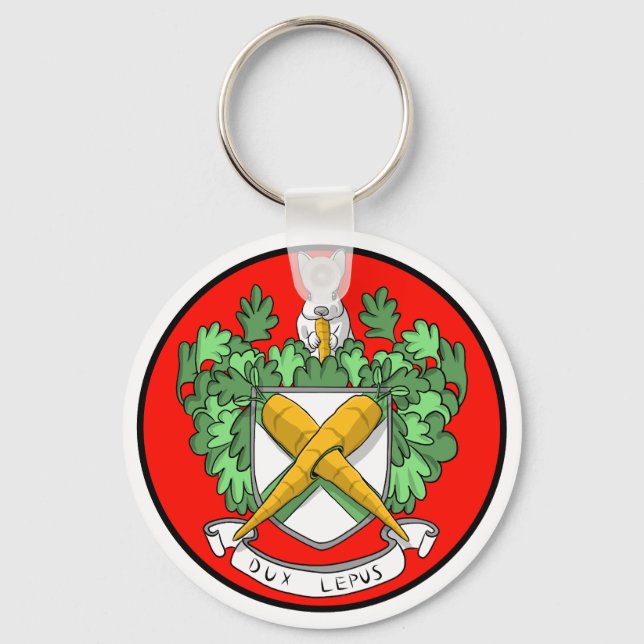 The Royal Bunny Key Ring (Front)