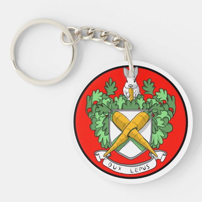The Royal Bunny Key Ring (Front)