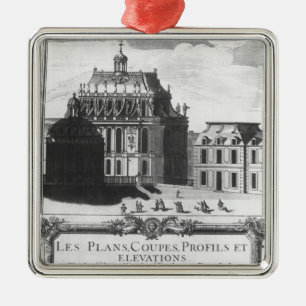 The Royal Chapel, illustration from 'Les Plans Metal Tree Decoration