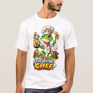 The Royal Chef – Funny Royal Frog Cooking T-Shirt