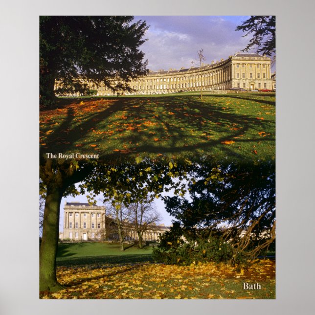 The Royal Crescent, Bath. Poster (Front)