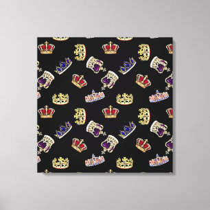 The Royal Crowns Canvas Print