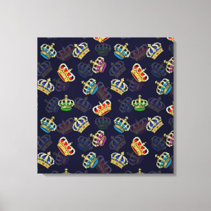 The Royal Crowns Canvas Print