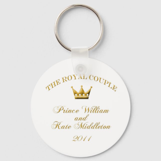 The Royal Engagement/Wedding Keychain (Front)