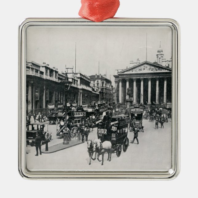 The Royal Exchange, London Metal Tree Decoration (Front)