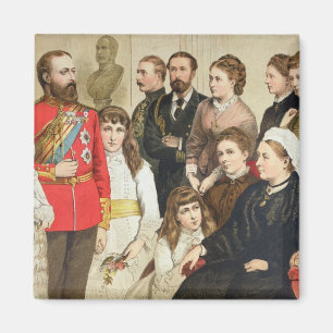 The Royal Family, 1880 Magnet
