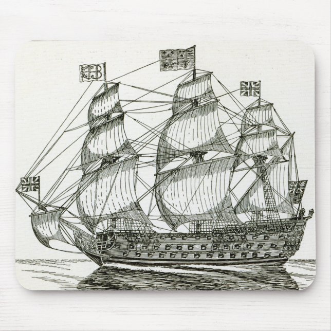 The Royal George Mouse Mat (Front)