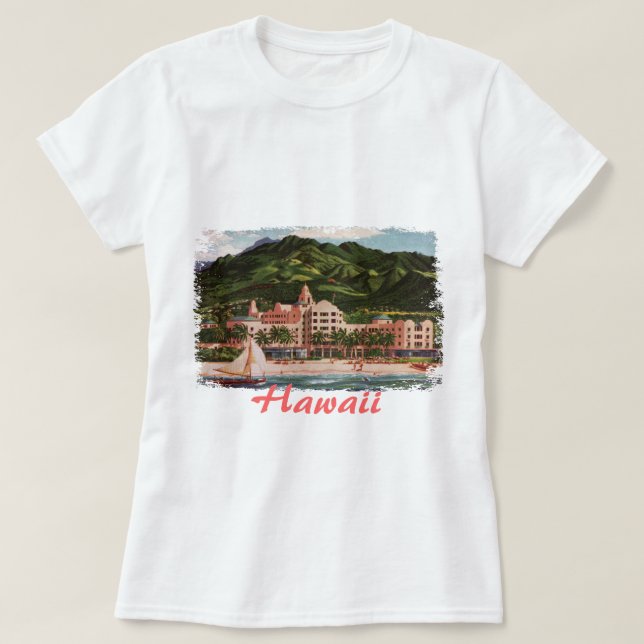 The Royal Hawaiian Hotel T-Shirt (Design Front)