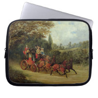 The Royal Mail Coach with Passengers (oil on canva