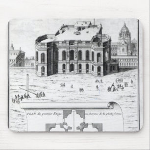 The Royal Observatory in Paris, 1741 Mouse Mat