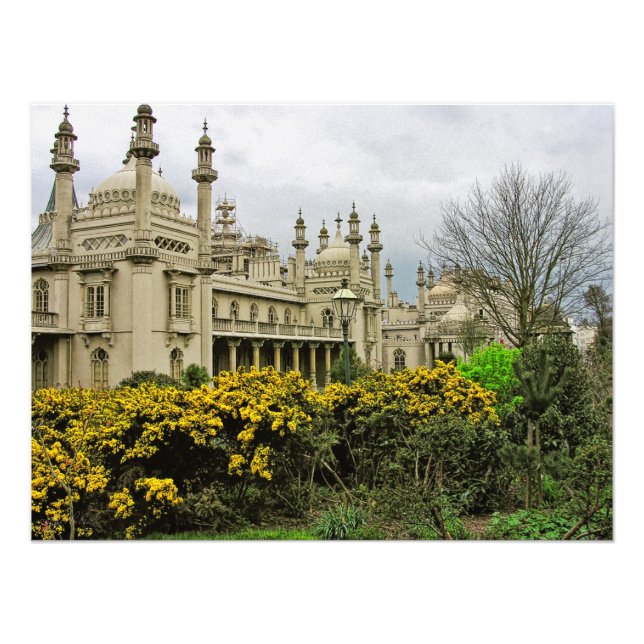The Royal Pavilion, Brighton (UK) Photography Photo Print (Front)