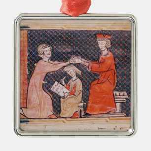 The Royal Prosecutor, the Scribe Metal Tree Decoration