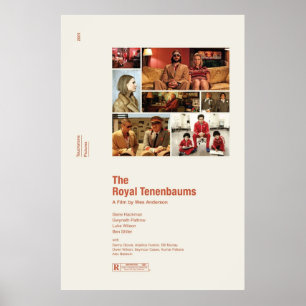 The Royal Tenenbaums Poster