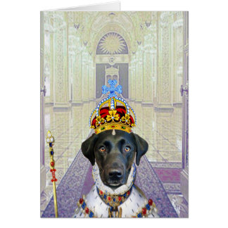 The Royal Treatment Greeting Card