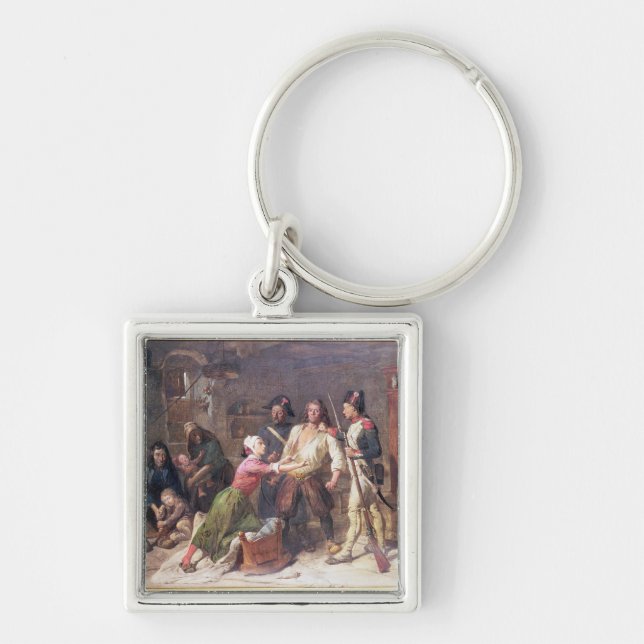 The Royalist, c.1789 Key Ring (Front)