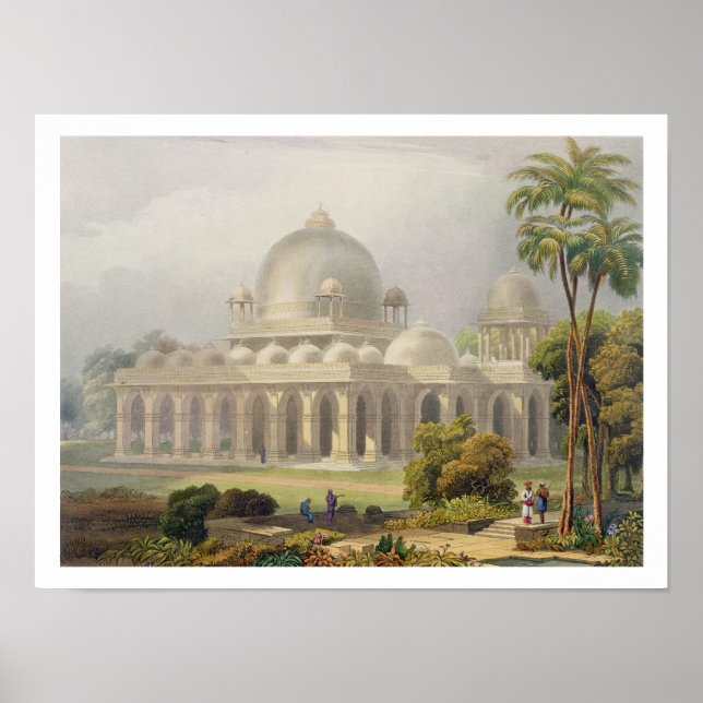 The Roza at Mehmoodabad in Guzerat, or the Tomb of Poster (Front)