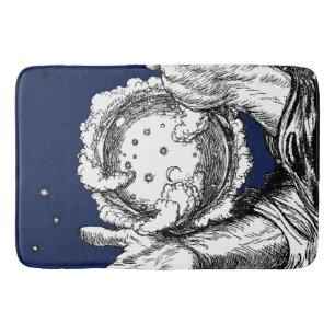 The Rubaiyat of Omar Khayyam Creation Bath Mat