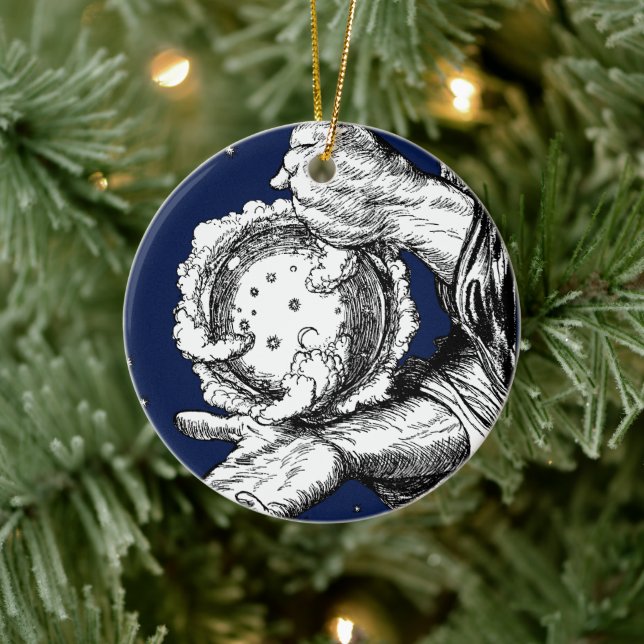 The Rubaiyat of Omar Khayyam Creation Ceramic Tree Decoration (Tree)