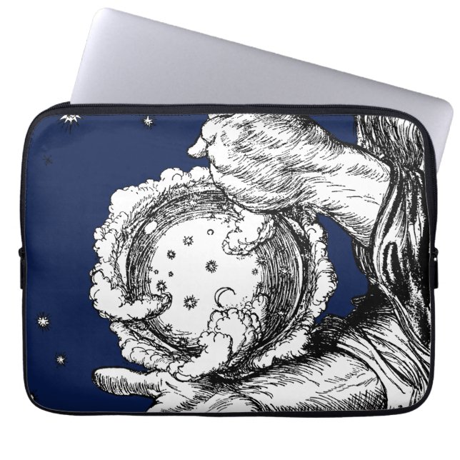 The Rubaiyat of Omar Khayyam Creation Laptop Sleeve (Front)