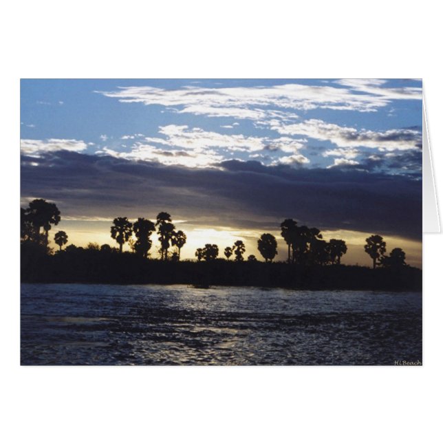 The Rufiji River at Sunset (Front Horizontal)