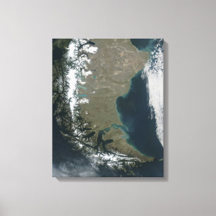 The rugged, snow-capped Andes Canvas Print