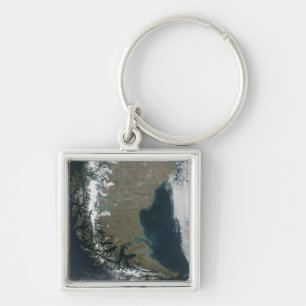 The rugged, snow-capped Andes Key Ring