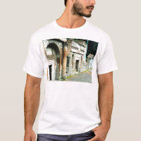 The Ruins of Pompeii - marketplace with temples
