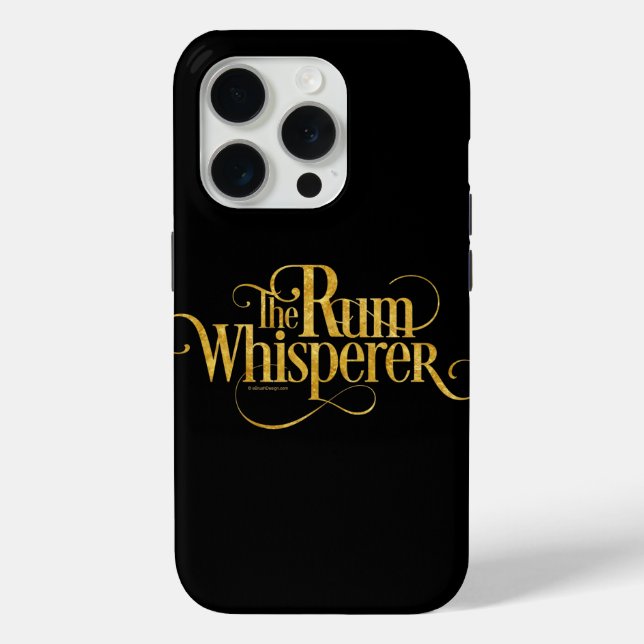 The Rum Whisperer Case-Mate iPhone Case (Back)