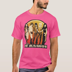 The Runaways 70s Rock Band T-Shirt