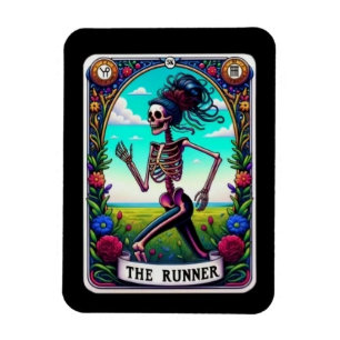 The Runner Tarot Card Magnet