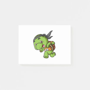 the runner turtle is running in a competition to w post-it notes