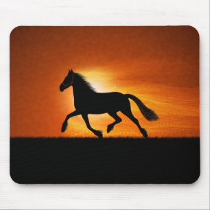 The Running Horse Mouse Mat