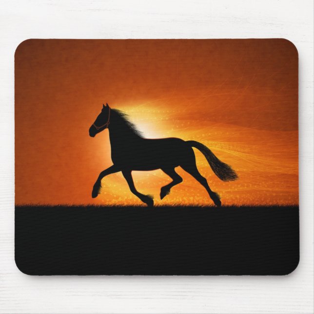 The Running Horse Mouse Mat (Front)