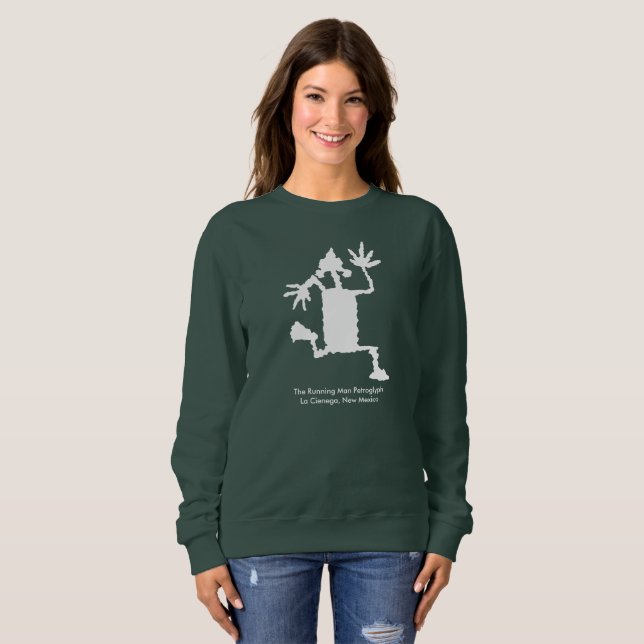 The Running Man Petroglyph Sweatshirt (Front Full)